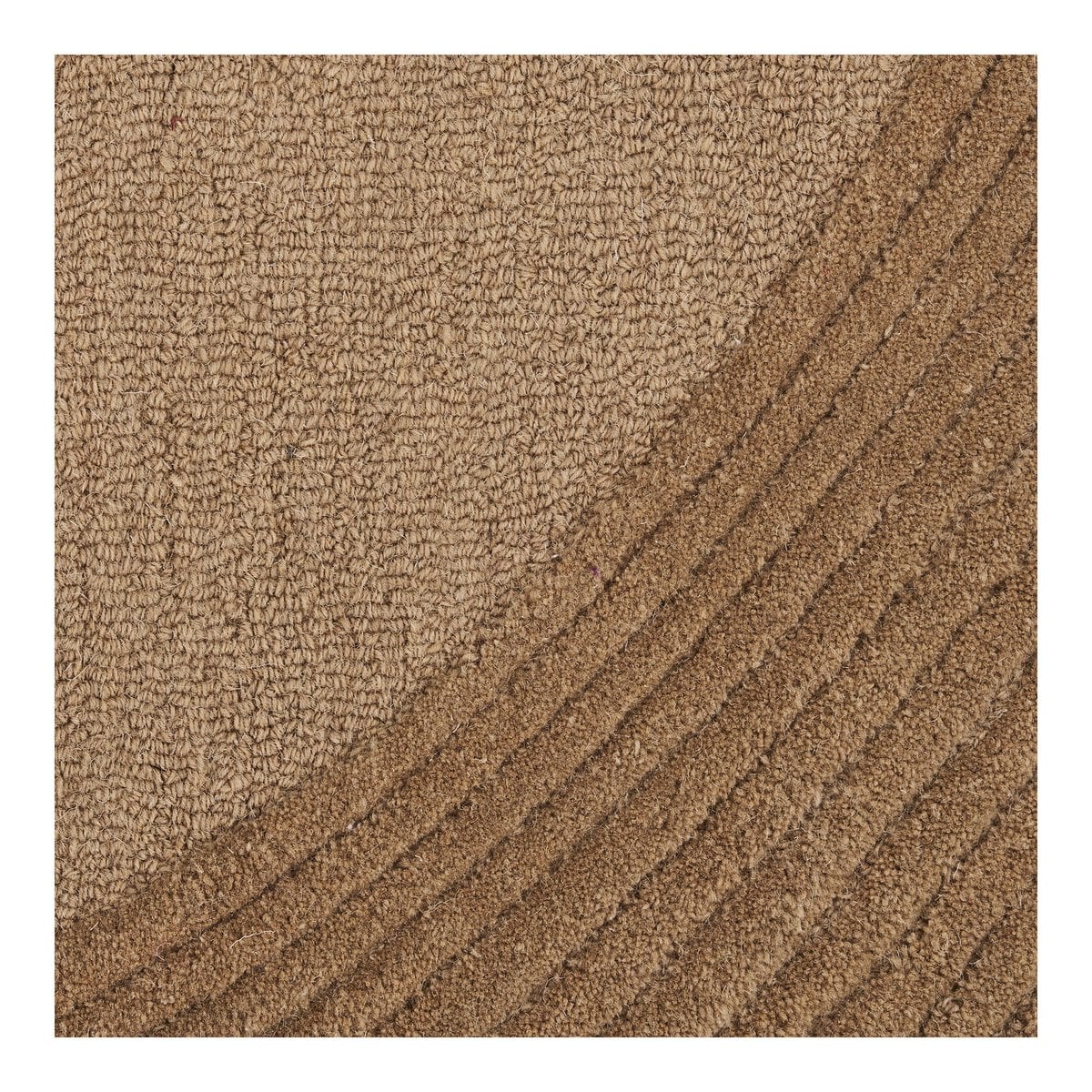 Handgetufteter Teppich braun, 160 × 230 cm | VIA X SELECTION