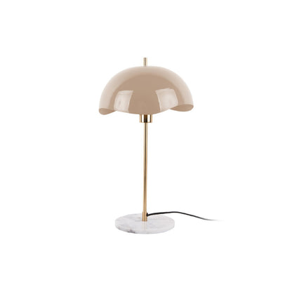 Leitmotiv Waved Dome Tischleuchte in Braun | VIA X SELECTION