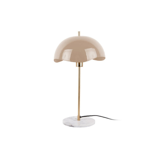 Leitmotiv Waved Dome Tischleuchte in Braun | VIA X SELECTION