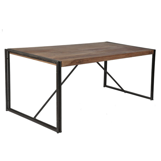 Esstisch Akazienholz braun Factory-Design, 180 × 90 cm | VIA X SELECTION