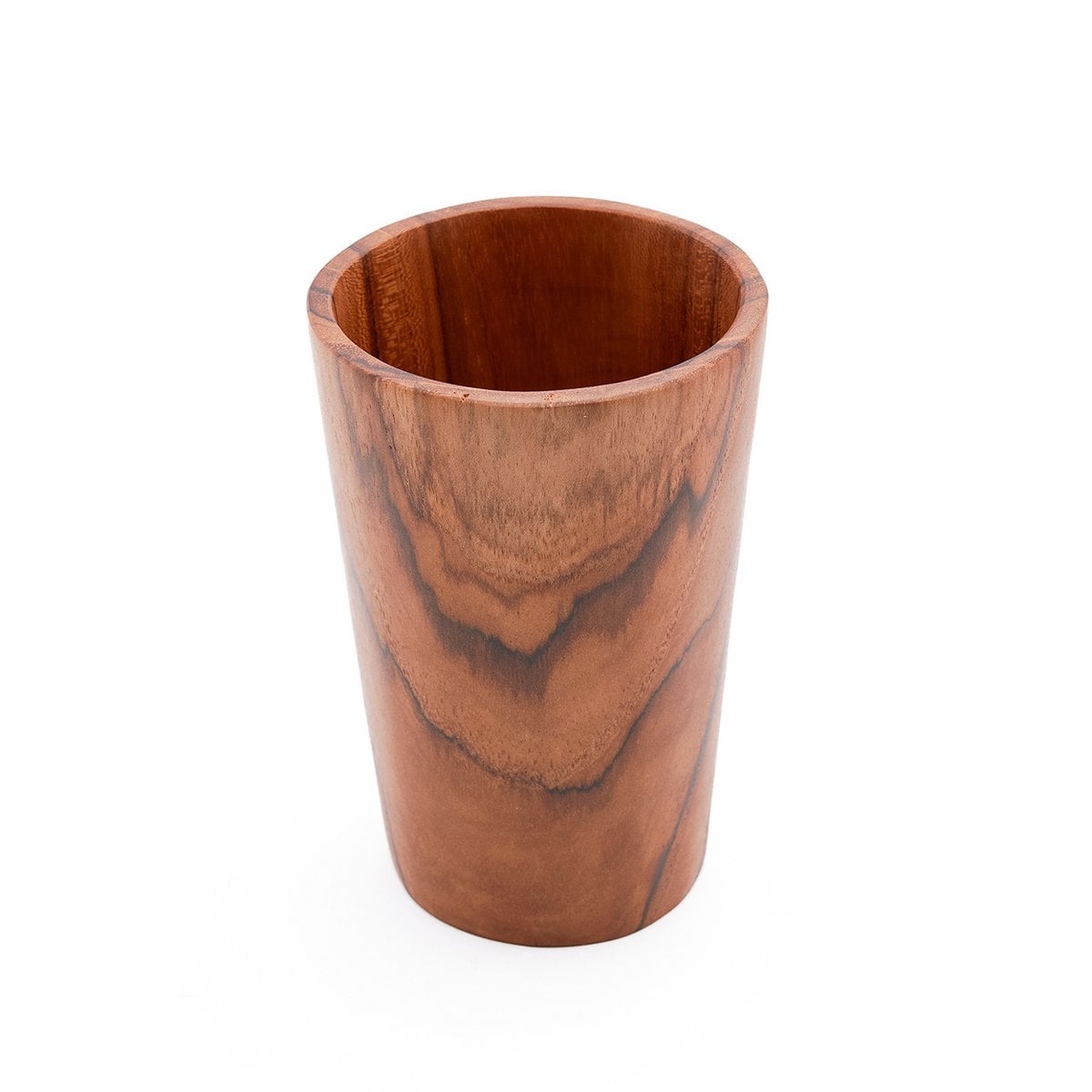 Hoher Becher aus Teakholz 16 cm | VIA X SELECTION